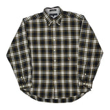 Tommy Hilfiger Checked Shirt - Large Black Cotton