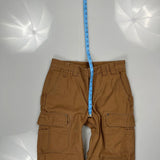 Unbranded Cargo Trousers - 33W 29L Brown Cotton