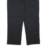 DICKIES Mens Cotton Blend Black Regular Fit Straight Leg Trousers W34 L28