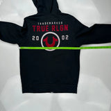 True Religion Hoodie - Medium Black Cotton