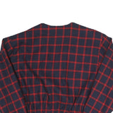 OUI PETITES BY TAN JAY Womens Navy & Red Button Jacket UK 10 Polyester Blend