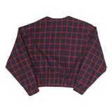 OUI PETITES BY TAN JAY Womens Navy & Red Button Jacket UK 10 Polyester Blend