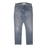 LEVI'S Mens Slim Blue Denim Regular Fit Jeans W32 L29 Zip Classic