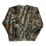 Realtree Camo Long Sleeve T-Shirt - Large Camo Cotton Blend