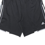 ADIDAS Mens Black Casual Shorts XL W32 Polyester Sportswear Gym Wear