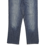 CALVIN KLEIN Womens Jeans Blue Regular Straight Denim Light W34 L27 Stylish