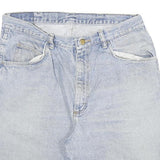 WRANGLER Mens Denim Blue Casual Shorts XL W32 Cotton Blend Classic Fit