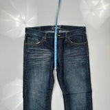 Royal Premium Jeans - 38W 32L Blue Cotton