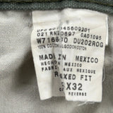 Dickies Carpenter Pants - 36W 31L Green Cotton