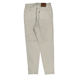 Levis Jeans - 31W 28L Cream Cotton