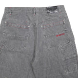 MECCA Mens Cotton Blend Grey Casual Shorts M W34 Workwear Everyday