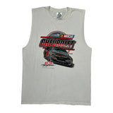 Chevrolet Racing Nascar Tank Top - Large White Cotton