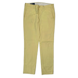 Polo By Ralph Lauren Chinos - 34W 30L Yellow Cotton