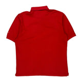 Vintage Nike Polo Shirt - XL Red Polyester