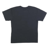 OLD VARSITY BRAND Mens Black Indiana Graphic T-Shirt L Short Sleeve Crew Neck