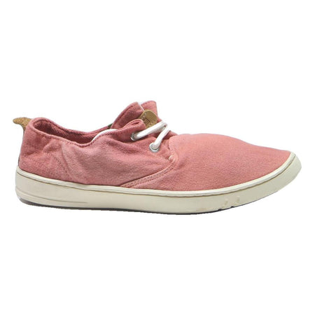 TIMBERLAND Earthkeepers Easy Weaver Mens Casual Trainers Peach Cotton Blend UK 7