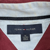Tommy Hilfiger Shirt - XL Burgundy Cotton
