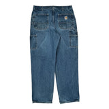 Carhartt Carpenter Jeans - 33W 33L Blue Cotton