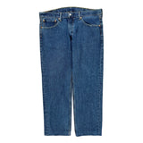 505 Levis Jeans - 38W 28L Blue Cotton