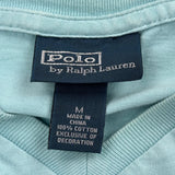 Polo By Ralph Lauren T-Shirt - Medium Blue Cotton