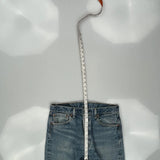501 Levis Jeans - 32W 29L Blue Cotton