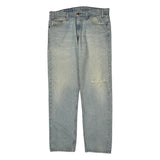 Levis 505 Jeans - 38W 34L Light Wash Cotton