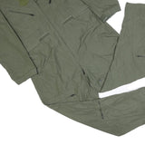 BARRIER WEAR Mens Green Synthetic Dungarees XL W42 L28 Utility Workwear