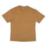 DICKIES Mens Brown Pocket T-Shirt L Short Sleeve Crew Neck Casual Wear