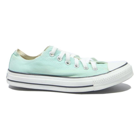 CONVERSE Chuck Taylor All Star Womens Low Top Trainers Mint Green Canvas UK 5.5
