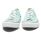 CONVERSE Chuck Taylor All Star Womens Low Top Trainers Mint Green Canvas UK 5.5