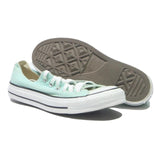 CONVERSE Chuck Taylor All Star Womens Low Top Trainers Mint Green Canvas UK 5.5