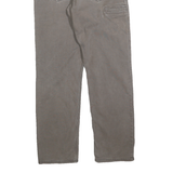 CARHARTT Mens Cotton Blend Brown Relaxed Straight Trousers W32 L31 Workwear