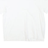 MASSIMO DUTTI Womens White T-Shirt S Short Sleeve Round Neck Plain Cotton Blend