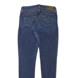 LEVI'S Womens Jeans Blue Slim Skinny Denim Medium W28 L28 Stylish Comfort Zip