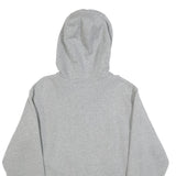 TIMBERLAND Mens Grey Hoodie Cotton Full Zip L Casual Outdoor Sweatshirt