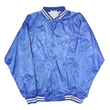 CARDINAL Mens Blue Nylon Button Jacket L Plain American Heritage Tour 2010