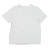 TOMMY HILFIGER Mens White Cotton Blend T-Shirt M Short Sleeve Crew Neck Logo