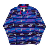 Snap T Patagonia Geometric Synchilla Fleece 1/4 Zip - Medium Multicoloured Polyester