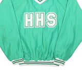 ELITE Mens Green Crew Neck M HHS Lettering Lightweight Polyester Sweatshirt