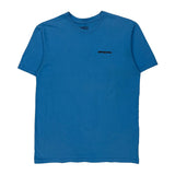 Patagonia Graphic T-Shirt - Small Blue Cotton