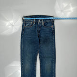 Levis Jeans - 29W 32L Blue Cotton