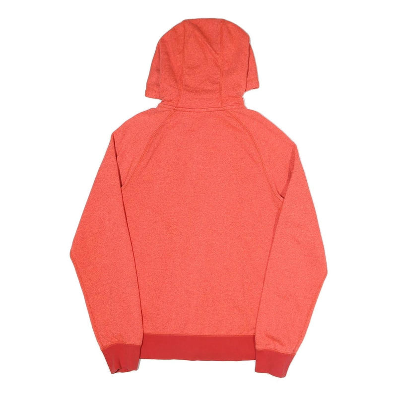 NIKE Mens Red Full Zip Hoodie S Casual Hooded Sweatshirt Athletic