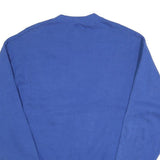 JERZEES Mens Blue Sweatshirt Big Bass Lake Michigan Crew Neck M Embroidered