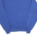 JERZEES Mens Blue Sweatshirt Big Bass Lake Michigan Crew Neck M Embroidered