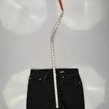 Made In USA Levis 550 Jeans - 33W 34L Black Cotton