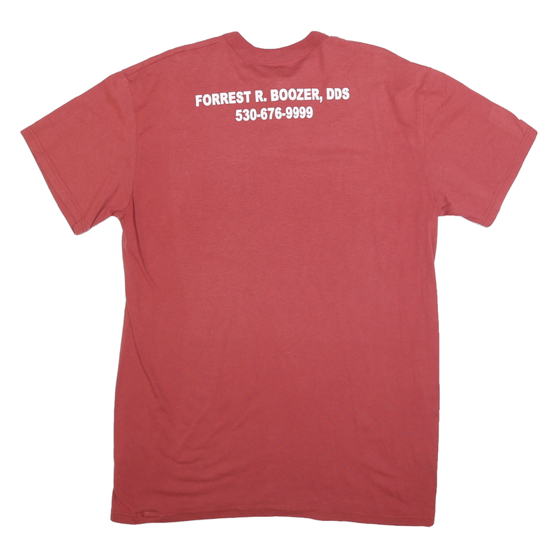 MAJESTIC Mens Red River Cats Graphic T-Shirt XL Short Sleeve Crew Neck Cotton