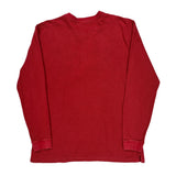 Carhartt Long Sleeve T-Shirt - XL Red Cotton