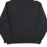 RUSSELL ATHLETIC Mens Black Florida Pullover Hoodie L Cotton Casual Sweatshirt