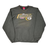 Green Bay Packers Nfl Sweatshirt - XL Green Cotton Blend