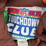 Age 10-12 Cleveland Browns Nfl Football Jacket - Medium Brown Polyester